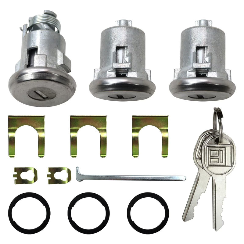 654394765282 Door Trunk Lock Key Set Replacement for Monte Carlo
