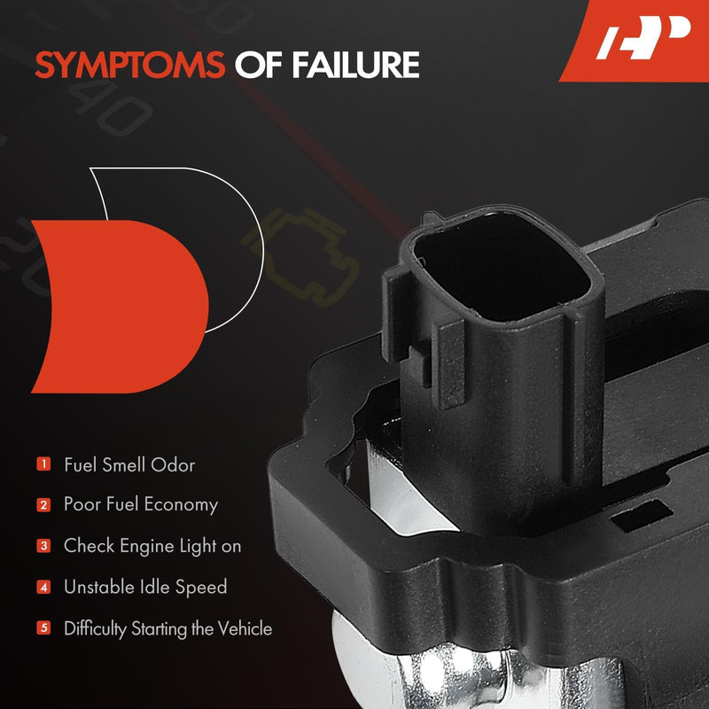 A-Premium Vapor Canister Vent Solenoid Valve Compatible with Nissan Altima, Rogue, Sentra, Versa, Frontier, Murano, Pathfinder, Maxima, Titan, Armada, Juke, NV200, Xterra & Infiniti QX60, Q50, QX50