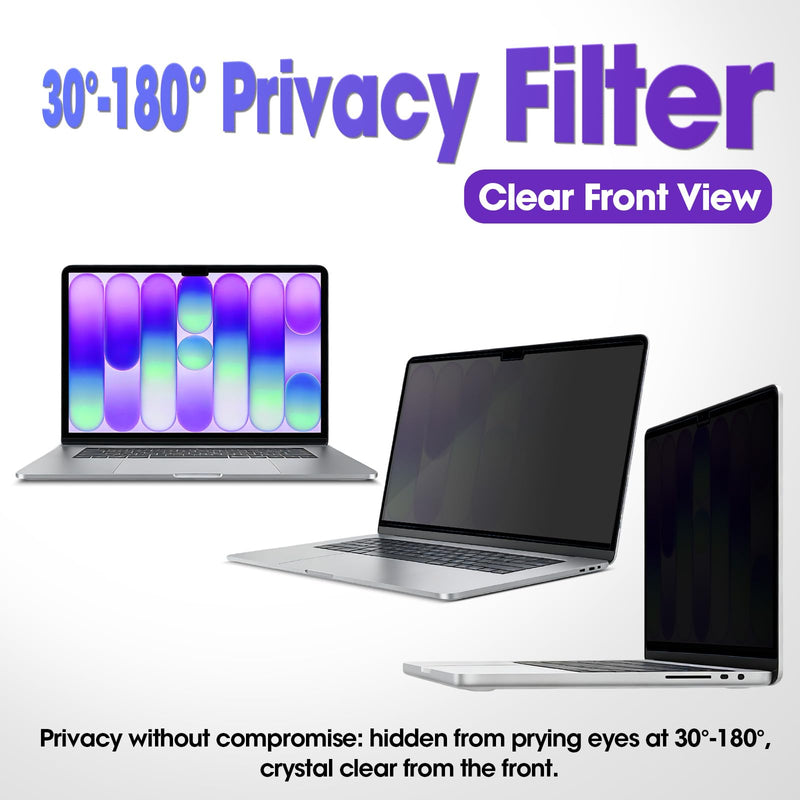 Anti-Spy Removable Shield Magnetic for MacBook Neo 13 Inch (2026, A18 Pro) Privacy Screen with 180° View Control, Ideal for Public Workspace MacBook Neo 13 Inch (2026, A18 Pro)
