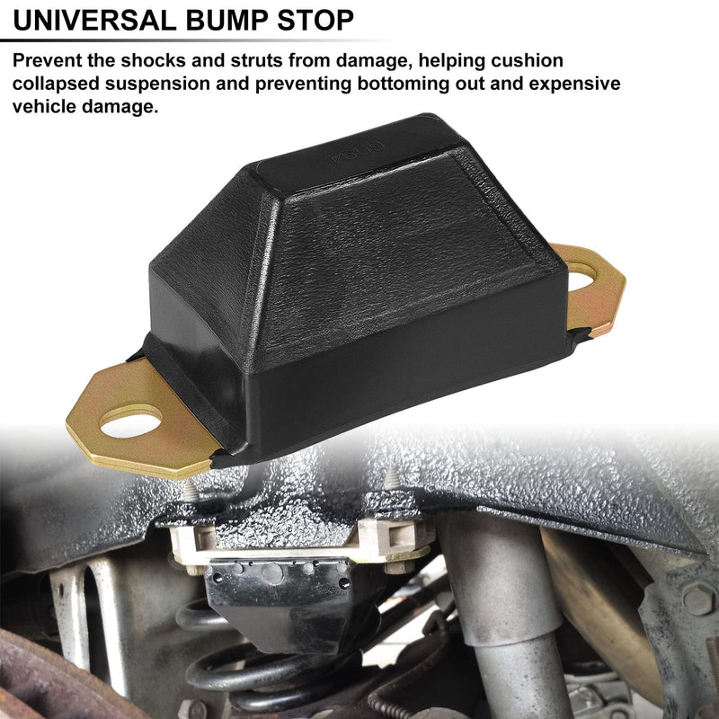 Universal Bump Stop Leaf Spring Bumper Set 9.9137G Fit For Many Cars, Trucks and SUVs, And For 1976-1983 Jeep CJ5 & 1976-1986 Jeep CJ7