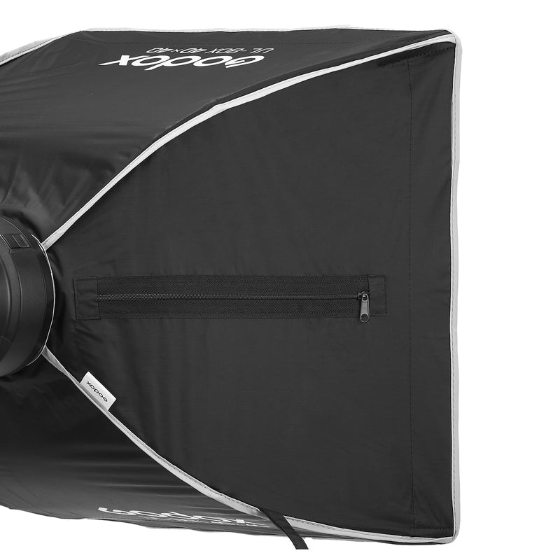 Godox UL-Series Softbox 16''x16'' / 40x40cm Square Quick Release Umbrella Softbox Foldable Light Modifier for Product Photography & Tabletop Lighting - Bowens Mount Compatible