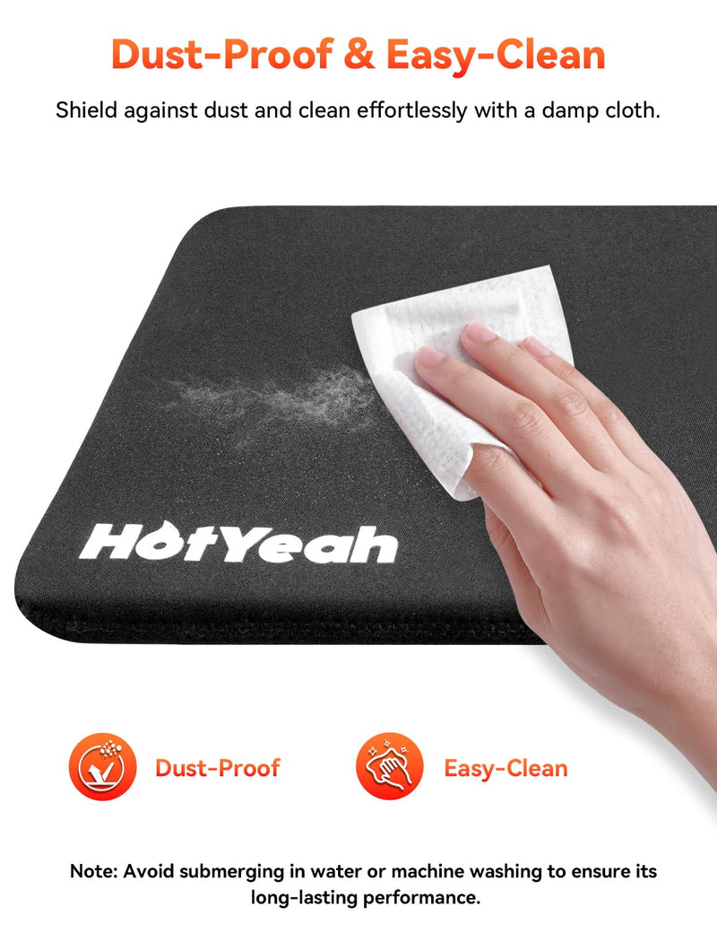 18.5" Portable Monitor Sleeve Bag, Storage Bag as Monitor Case | Water Resistant Neoprene Cover for Travel Laptop Monitor, iPad Tablet Protective Case & MacBook Laptop Sleeve