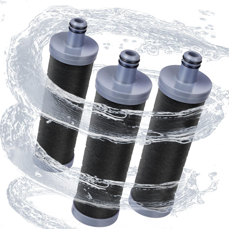 Carbon Shower filter cartridge 3PCS Compatible with Shower Filter System,Reduces chlorine, heavy metals, and other impurities to help alleviate dry skin and dry hair