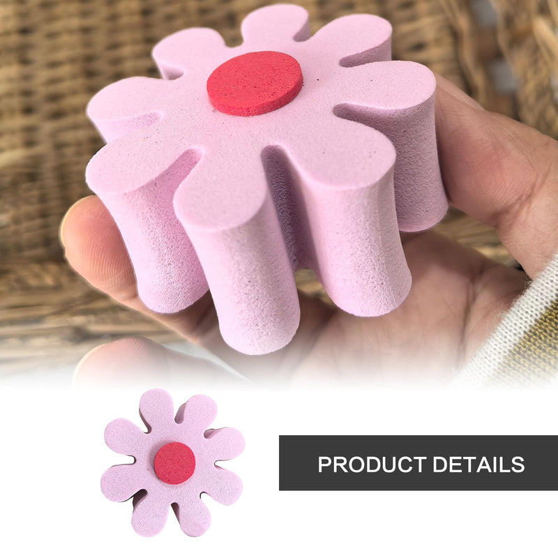 4pcsDaisy Car Antenna Topper,Auto Mirror Dangler,Aerial Ball Antenna Topper, Automotive Roof Lovely Daisy Antenna Balls Sticker Decor,Funny Daisy Antenna Hat for Vehicles,Universal Car Accessories