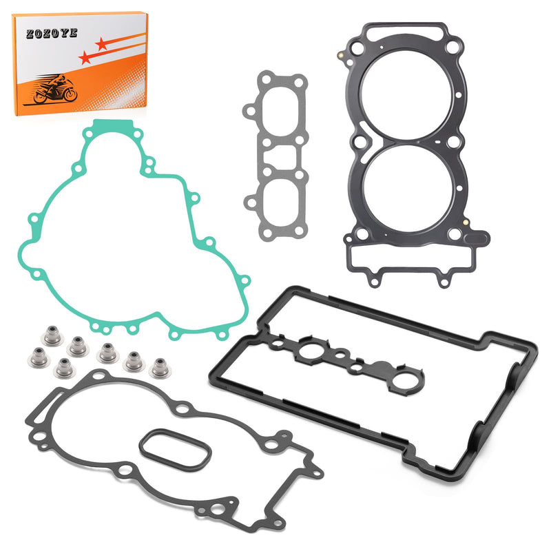 Engine Cylinder Head Gasket Seal Kit Set for Polaris Ranger RZR General ACE 900 1000 RS1 Turbo 2013-2024