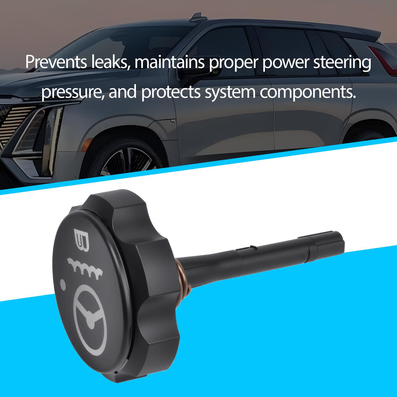 Power Steering Reservoir Cap Compatible with Cadillac Chevy GMC Replace 26095194