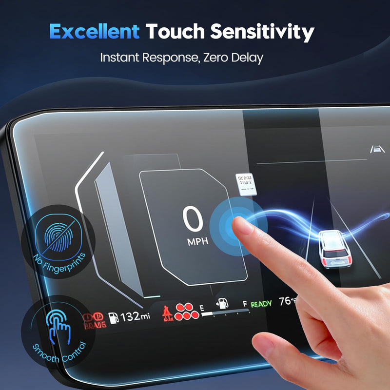 Karltys Screen Protector for 2026 2027 Kia Telluride X-PRO/SX-Prestige/AWD, 12.3 inch 9H Tempered Glass HD Navigation Screen Cover for Kia Kia Telluride Touchscreen Film [Anti-Glare & No Fingerprint]