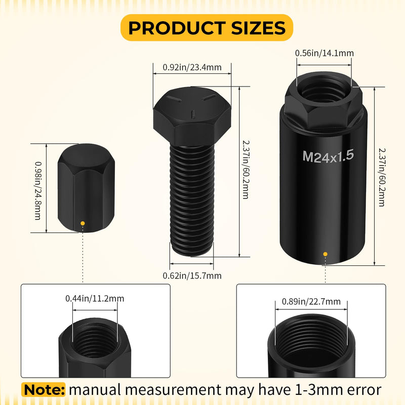 M MATI 24mm Flywheel Puller Remover for Honda CRF150R CRF250R CRF250X CRF450R for Yamaha YZ250F YZ450F for Suzuki RMZ250 RMZ450 for Kawasaki KX250F KX450F