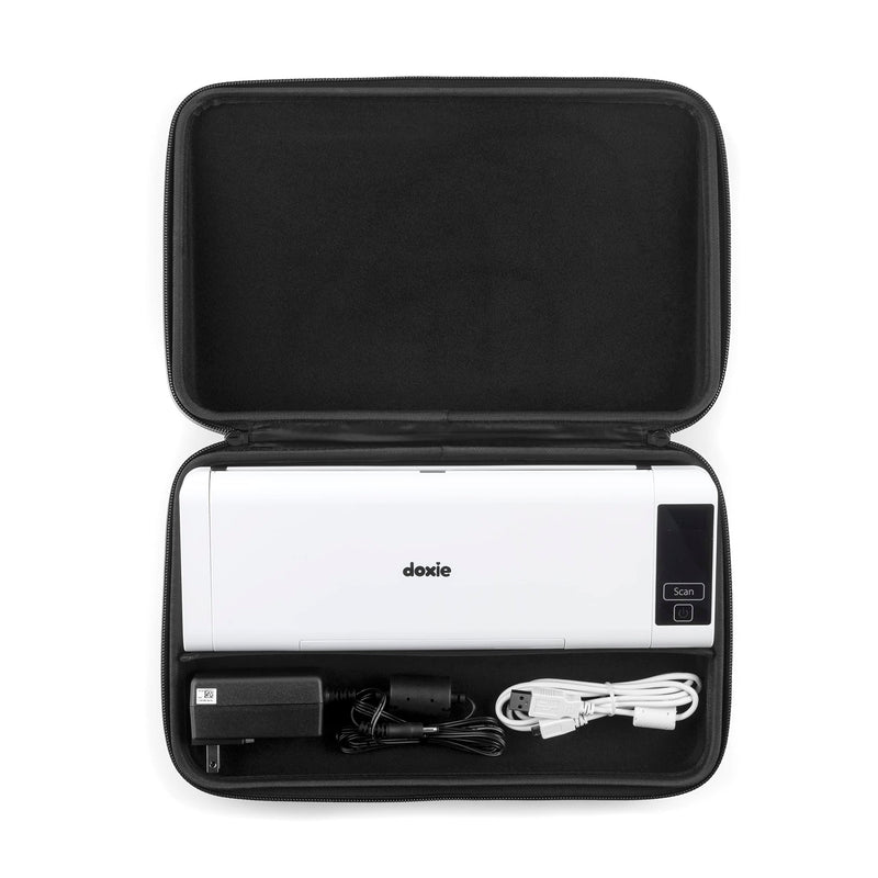 Doxie Pro (DX400) Scanner Carrying Case - Hard, Portable for Travel and Storage or Use as Cover - Neat Case for Document, Receipt, and Photo Scanning