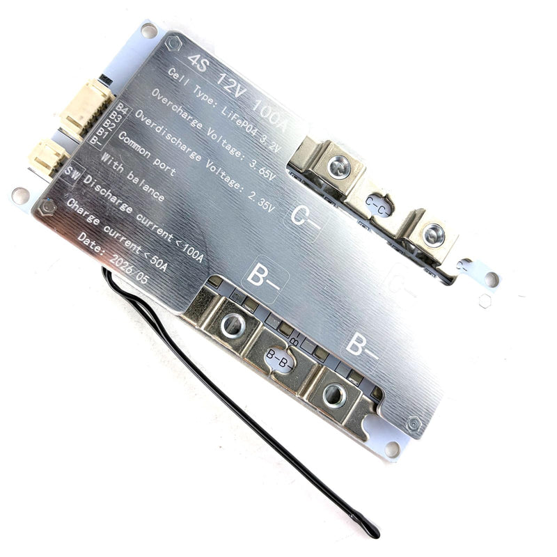 4S 100A BMS Lifepo4 Battery Protection Board Temperature Protection Equalizer