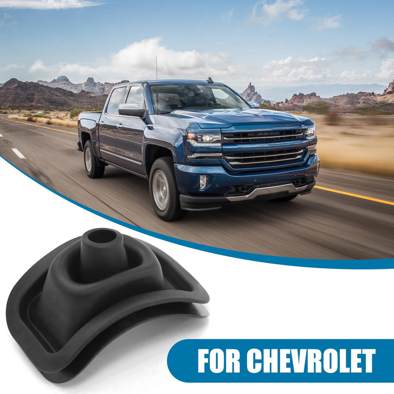 Car Manual Shifter Boot, Rubber Shifter Lever Handle Boot Seal, Shifter Boot Cover Replacement Accessories, OEM #26093753 47106 2609-3753, Compatible with Chevrolet Models (Black)