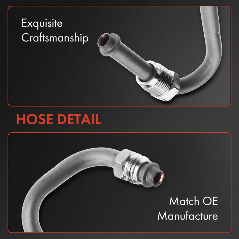 A-Premium Power Steering Pressure Hose Line Assembly Compatible with GMC, Chevrolet, Cadillac Models - Silverado 1500, Silverado 2500, Silverado 3500, Escalade, Sierra 1500, Sierra 2500, Yukon