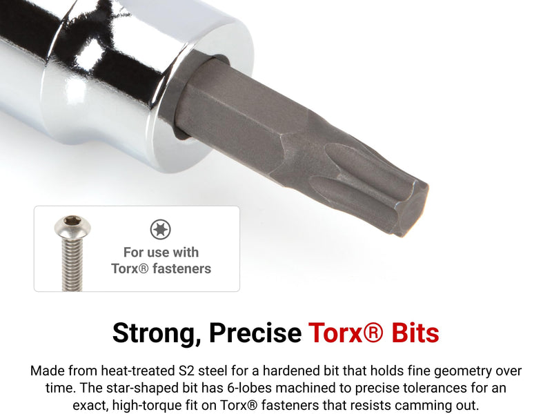 TEKTON 3/8 Inch Drive x T30 Torx Bit Socket | SHB14230 Standard
