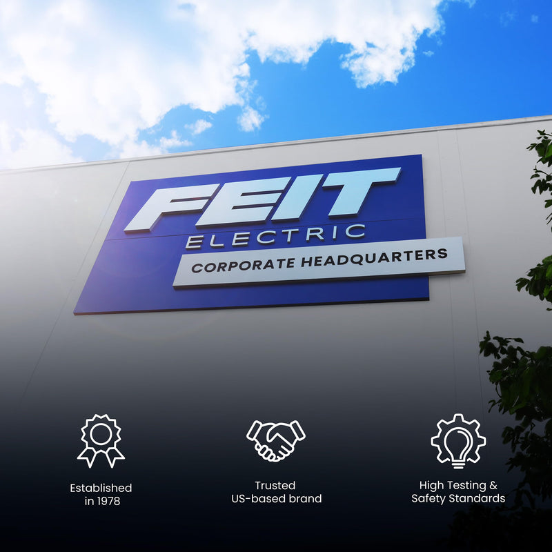 Feit Electric 4 Inch LED Recessed Downlight with Lumen Select, 75W Equivalent, Dimmable, 775 Lumens, 5CCT Selectable White 2700K–5000K, 90+ CRI, 50,000-Hour Lifetime, LEDR4HO/6WYCA/4, 4 Pack 4-Inch High Output