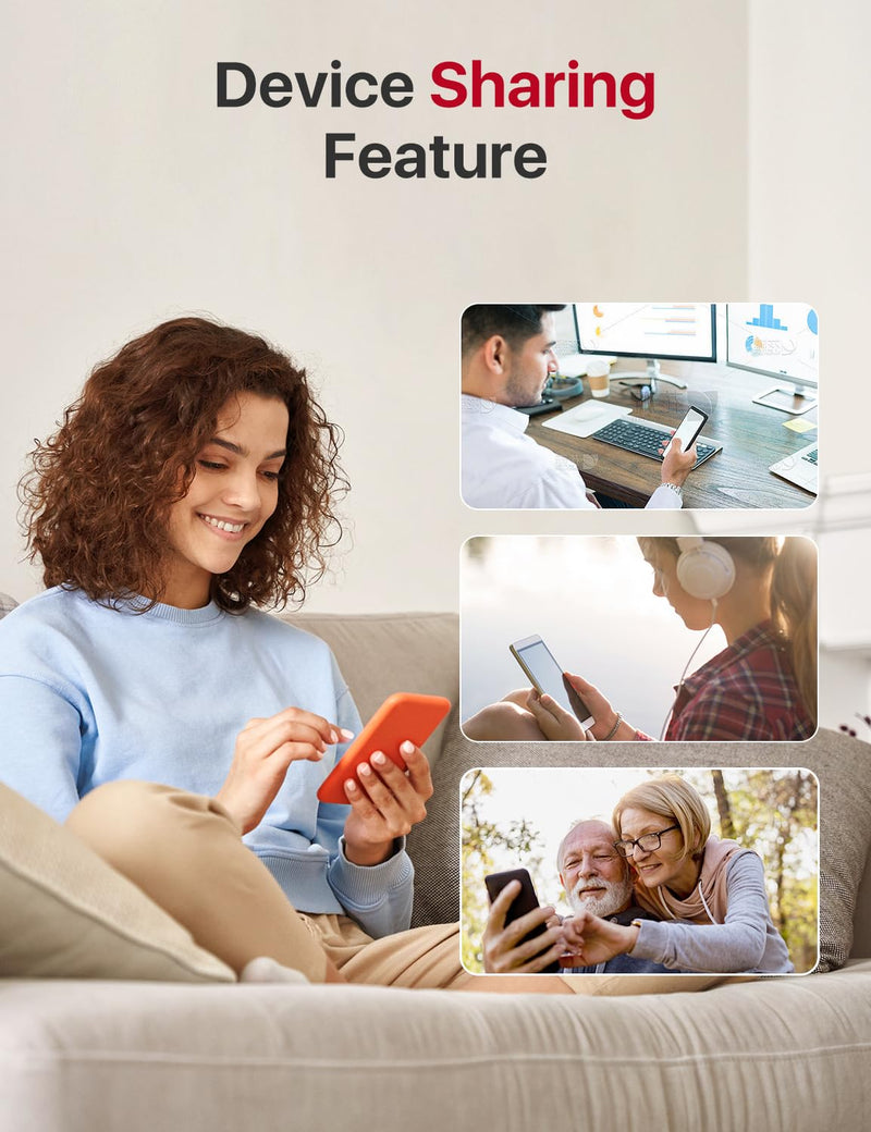 X-Sense Indoor WiFi Thermometer Hygrometer, Room Thermometer with App Control, Temperature Sensor for House, Room, Wine Cellar, Basements, Data Storage Export at No Charge, 3 Sensors & 1 Base Station