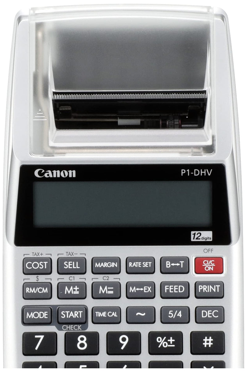 Canon P1-DHV-3 Printer Calculator Formula Type