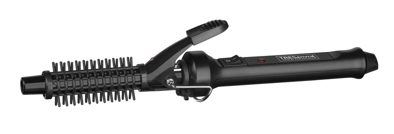  [AUSTRALIA] - TRESemméTRESemme Keratin Smooth 2200W Volume Shine Hair Dryer Gift Set, Diffuser Dryer, Paddle Brush, Hair Rollers, Ionic Conditioning & Defined Curls Curling Tong, Black, 16 millimetersTRESemmé single With Curling Tong