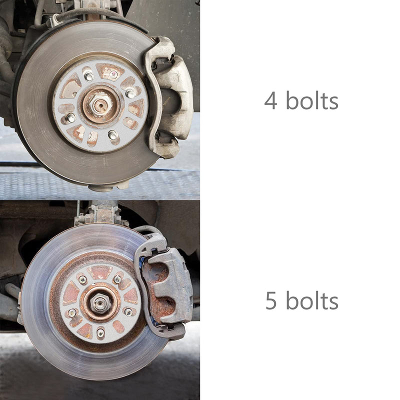 WHEEL CONNECT Universal Wheel Spacer,8mm Thickness(5/16inch),Fit Bolt Pattern 4x98, 4x100, 4x108, 4x114.3, 5x100, 5x105,5x108, 5x110, 5x112, 5x114.3,5x120, Cast Aluminum, Pack of 2. 4 or 5 lugs Universal - 8mm(5/16inch)