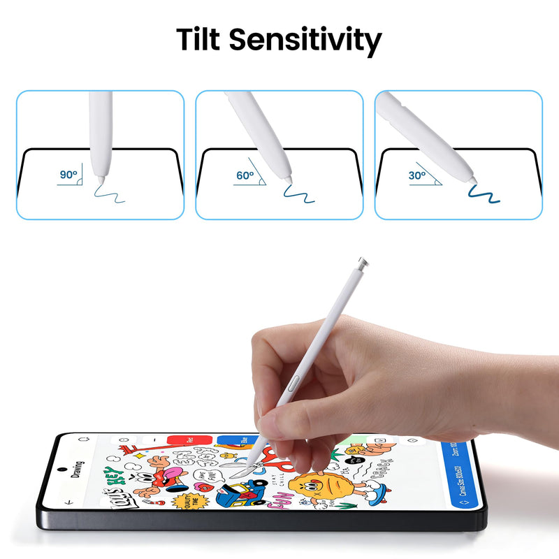 Galaxy S26 Ultra S Pen Replacement for Samsung Galaxy S26 Ultra, Stylus Pen for Samsung Phone, Touch Spen (White) White