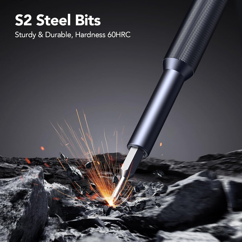  [AUSTRALIA] - JOREST 50 in 1 Precision Screwdriver Set with Security Torx, Magnetic Mini Repair kit for Macbook, Laptop, PS4, PS5, iphone, Nintendo Switch, Glasses, Watch, Toy, Stocking Stuffers Gifts for Men 50-in-1 S2