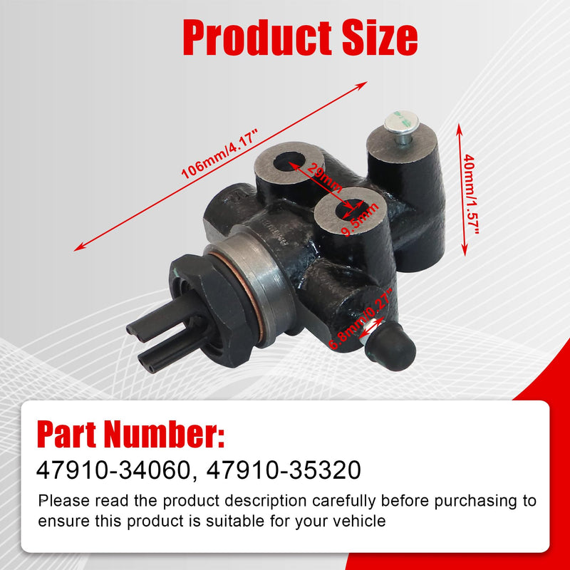 FZJDSD Brake Load Sensing Proportioning Valve 4791027081 4791035320 Compatible with Toyota Tundra V6 3.4L V8 4.0L 4.7L 2000-2006 Tacoma 2.4L 2.7L 3.4L 1995-2004 Replace 47910-34060 47910-35320
