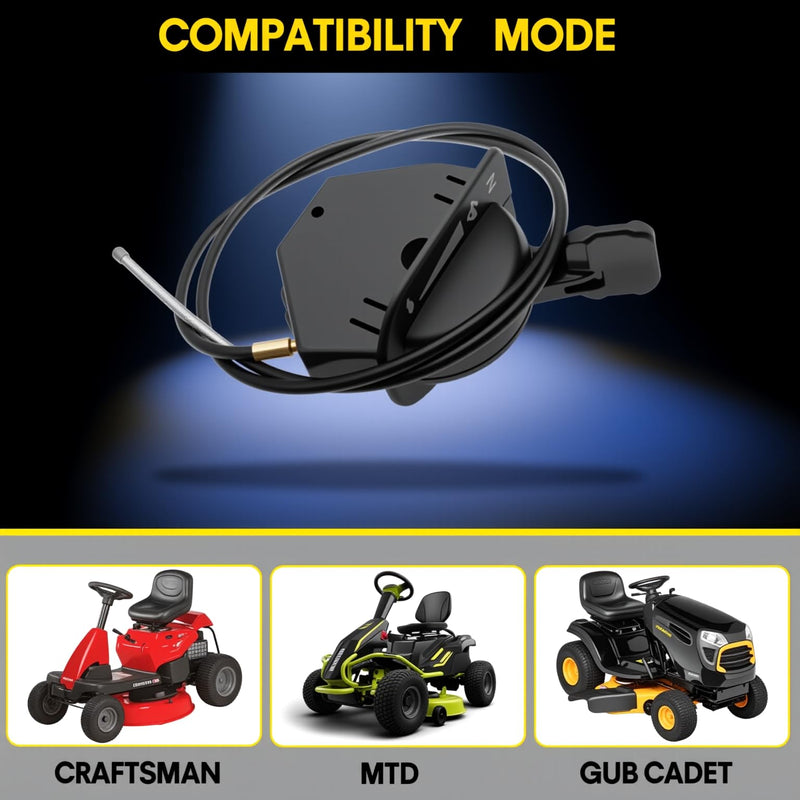 946-05098c 946-05098a 946-05098b 746-05098 746-05098a 746-05098b Throttle Choke Cable Compatible with Cub Cadet Throttle/Choke Cable XT1-LT46 LT50 GT50 GT54 ST54 XT2-LT54 LX46 GX54
