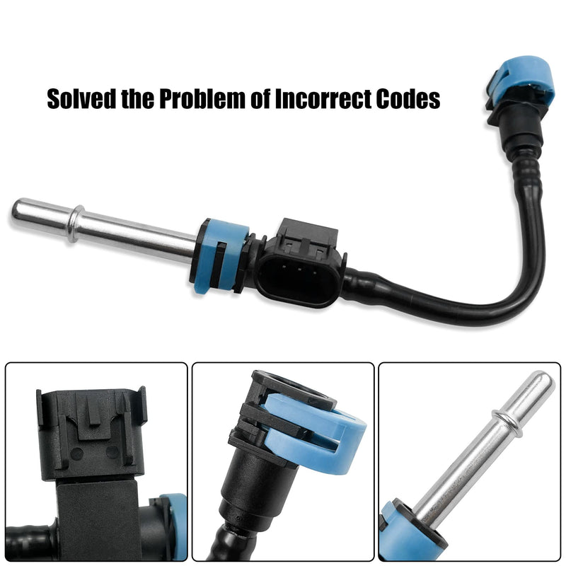 Fuel Pressure Sensor and Tube Fit for Dodge Ram 1500 5.7L V8 2014-2018 and Ram 1500 Classic 5.7L V8 2019-2021, Replace 68268053AB