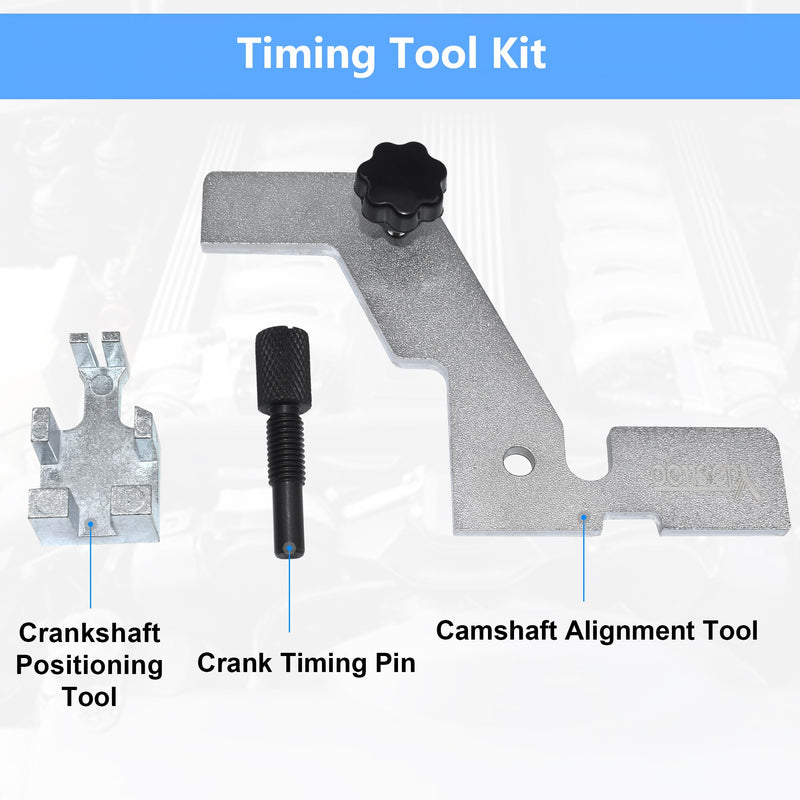 303-748, 303-1521, 303-1565 Timing Tool Kit, Compatible with Ford 2.0L 2.3L EcoBoost Engine
