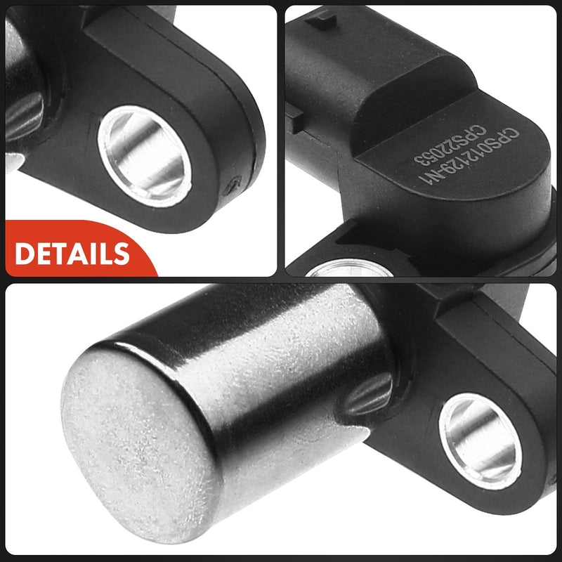 A-Premium Engine Crankshaft Position Sensor Compatible with Saab 9-2X & Subaru Forester, Impreza, Legacy, Outback, WRX, XV Crosstrek, 1998-2016, Replace# 22053AA040