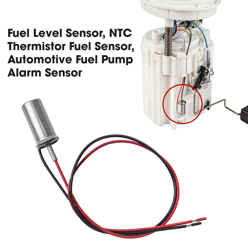 Thermistor Fuel Sensor, NTC Thermistor Fuel Level Sensor, Automotive Fuel Pump Alarm Sensor Replacement Part, Automobile Fuel Tank Low Oil Level Alarm Sensor for Cars Motorcycles (1Pc)