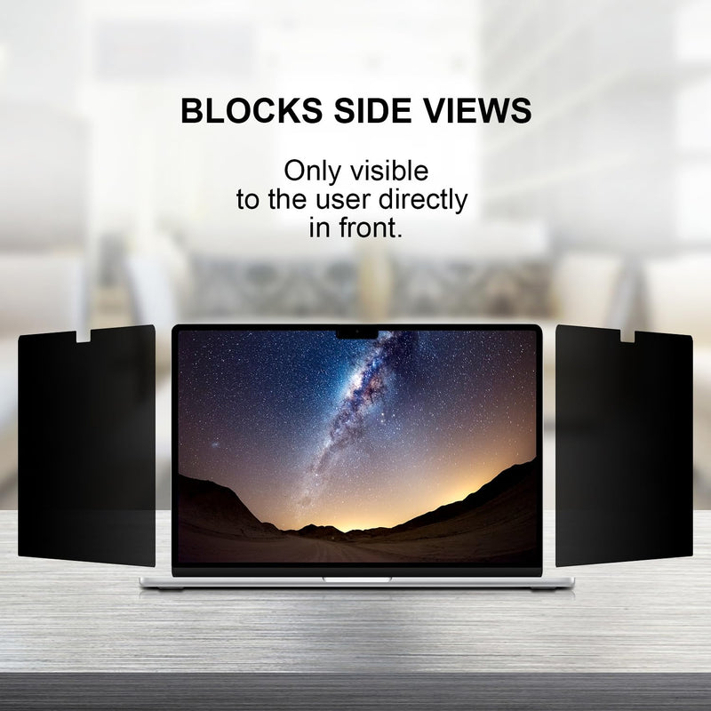Privacy Screen for Macbook Pro16 Inch (2021-2025, M2, M3, M4, A2991, A2485, A2780, A3403), Removable Matte Anti Glare Blue Light, Private Security Filter for 16.2" Mac Laptop Computer，1-Pack