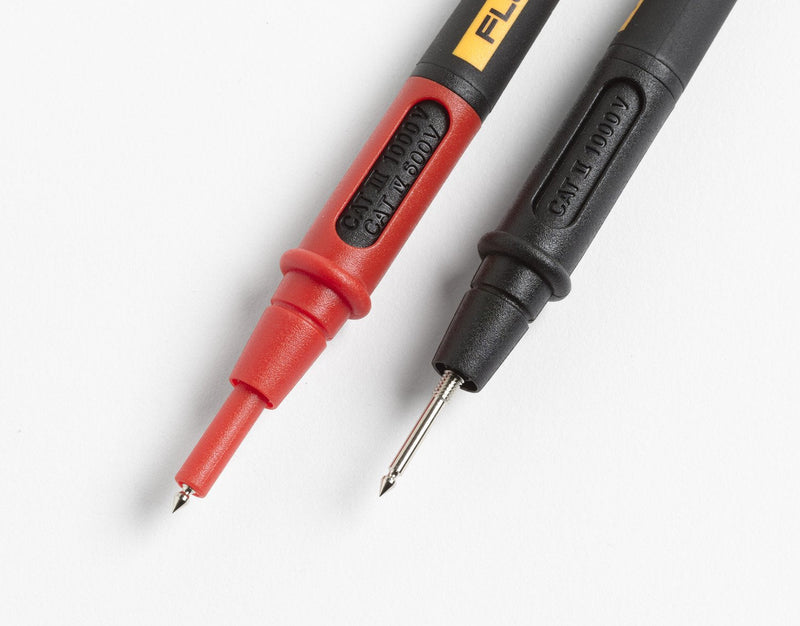 Fluke TL175 Twistguard Test Leads, 2 mm Diameter Probe Tips 56.5"