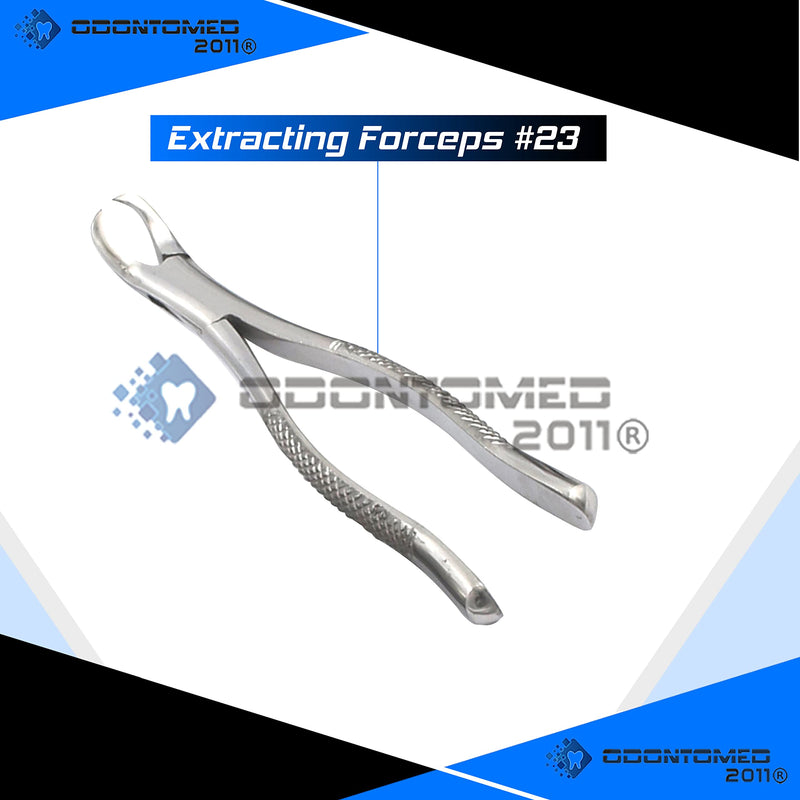 OdontoMed2011® 9 Pcs Basic Dental Extracting Extraction Forceps Elevators Set EX-346