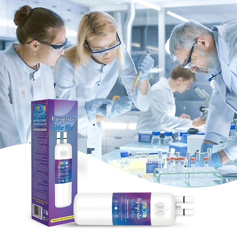 W10295370A Water Filter Replacement, Compatible with EDR1RXD1, EDR1RXD1B, W10295370, WHR1RXD1, KAD1RXD1, P4RFKB2, P8RFWB2L, 46-9930,46-9081 (2 Pack) 2