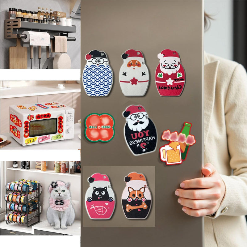 Pull Tab Opener for Food Cans Fridge Magnets Tab Openers for Seniors Cute Cat Dog Food Can Opener Tool for Long Nails Arthritis Sore Hands Dog