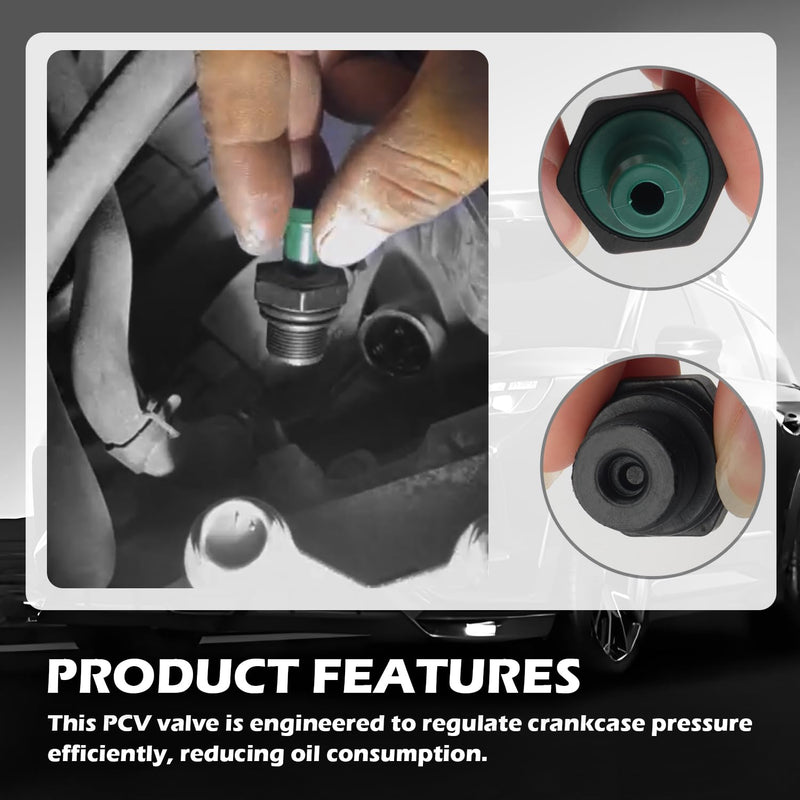 Pcv Valve Replacement,Durable Valve Pcv OEM#11810ea200,118106n202,118106n201,Pcv Valve Kit Compatible with Nissan Altima,Sentra,Armada,Murano,Rogue,Pathfinder,X-Trail