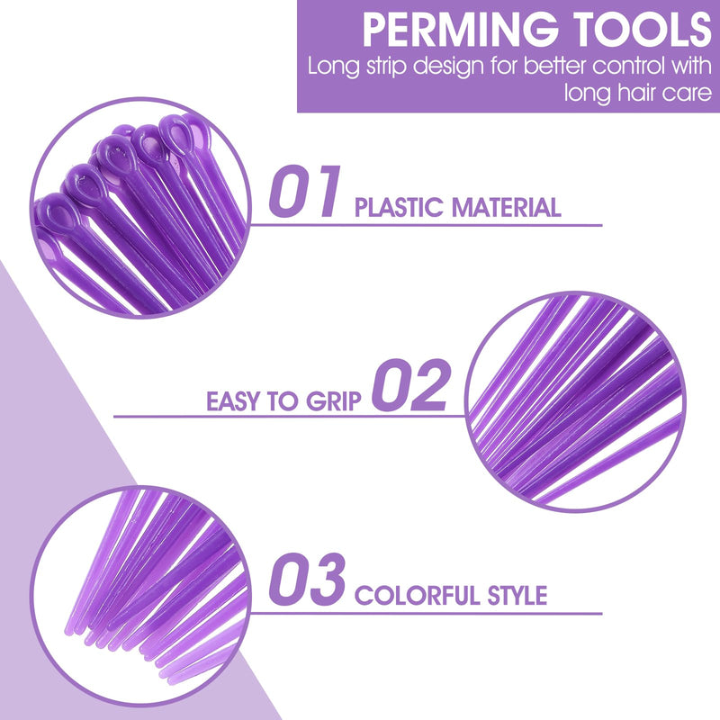 Molain 90 Pcs Brush Roller Pick, Hair Roller Locking Tools | Hair Roller Brush Hair Rollers Plastic Roller Picks, Hair Curlers Roller Pins, for Hair Curling Styling Accessories