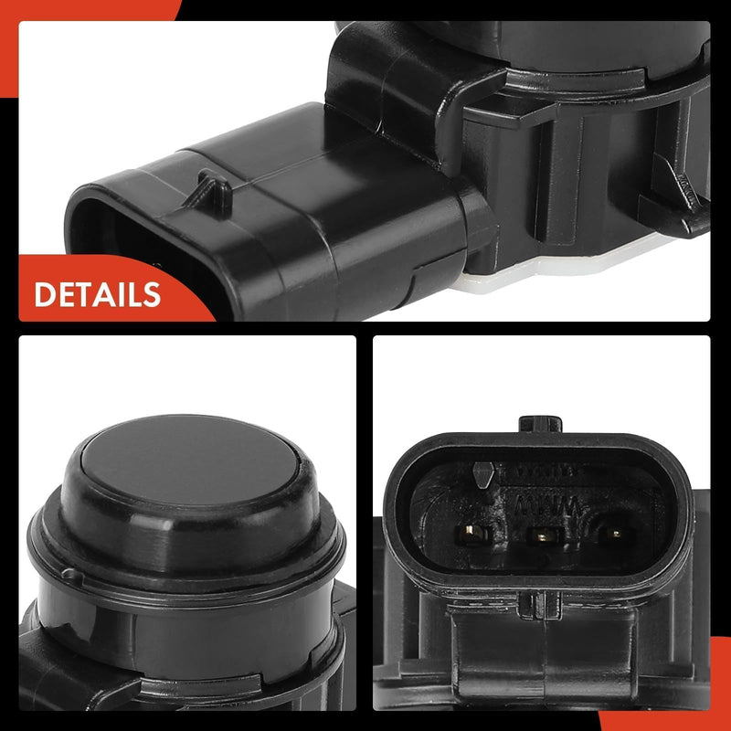 A-Premium 4-PC PDC Reverse Backup Parking Assist Aid Sensor Compatible with BMW Models - 228i, 230i, 320i, 328d, 328i GT xDrive, 330e, 330i, 335i, 428i, 430i, 435i, 440i xDrive Gran Coupe, M-Series