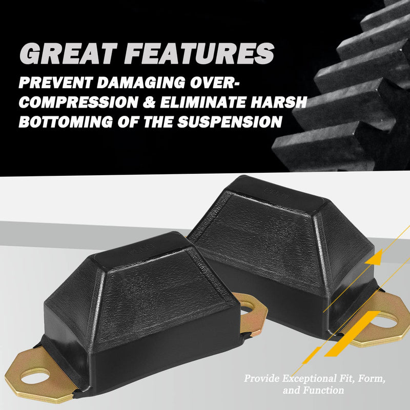 New 9.9137G Universal Bump Stop Fit for Cars, SUVs and Trucks, for 1976-1983 Jeep CJ5 & 1976-1986 Jeep CJ7
