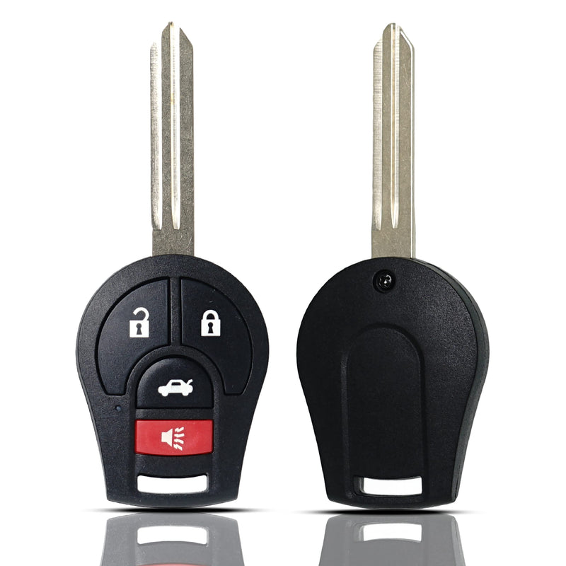 MechanMagic Key Fob Remote Replacement Fits for Nissan Sentra 2013-2019/Rogue 2008-2015/Versa 2007-2015/Armada/Maxima/Murano/Infiniti FX35 FX45 CWTWB1U816 Keyless Entry Remote Control ID46 CHIP