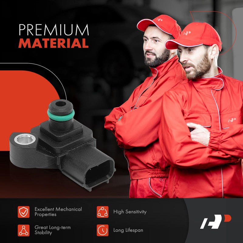 A-Premium Manifold Pressure MAP Sensor [3 Blades] Compatible with Acura RDX 2007-2012