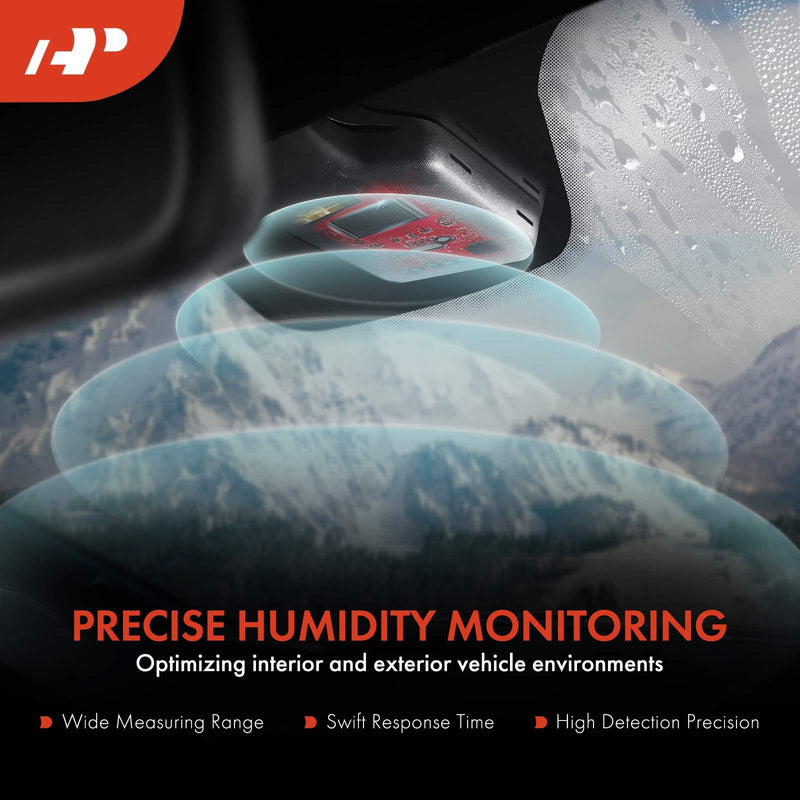 A-Premium HVAC Humidity Sensor Compatible with Jeep Grand Cherokee 2016-2021, Compass, Renegade & Dodge Charger, Journey & Chrysler 200, 300, Pacifica, Voyager & Fiat 500, 500L & Ram & Alfa Romeo