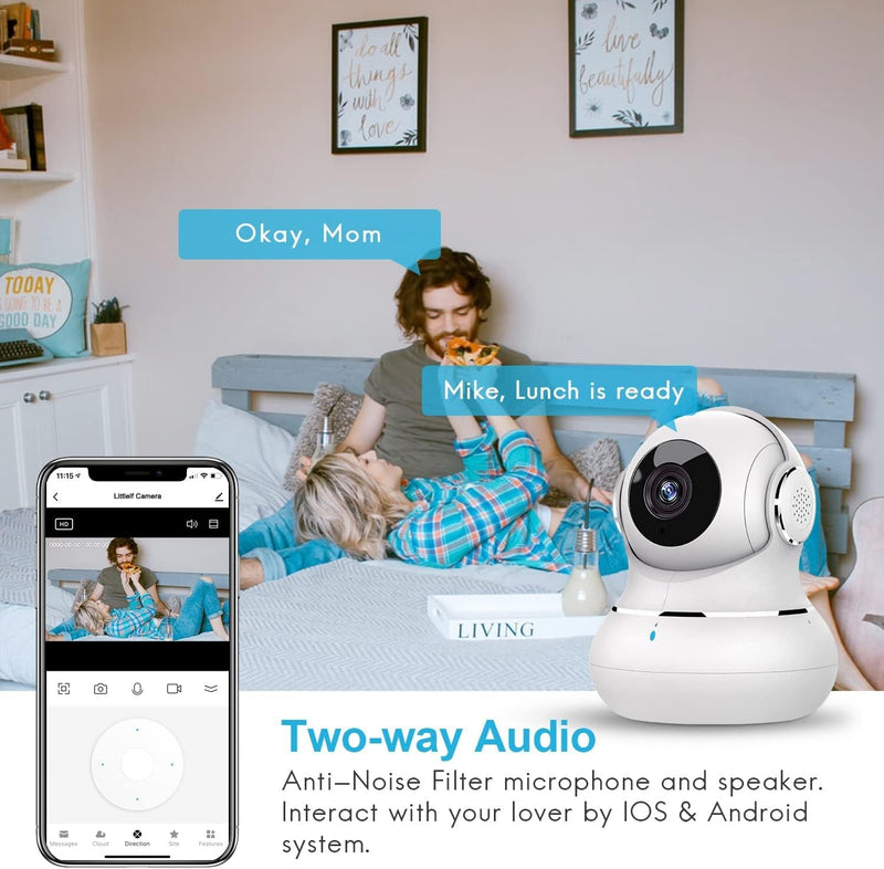 litokam 4 Pack Indoor Security Camera