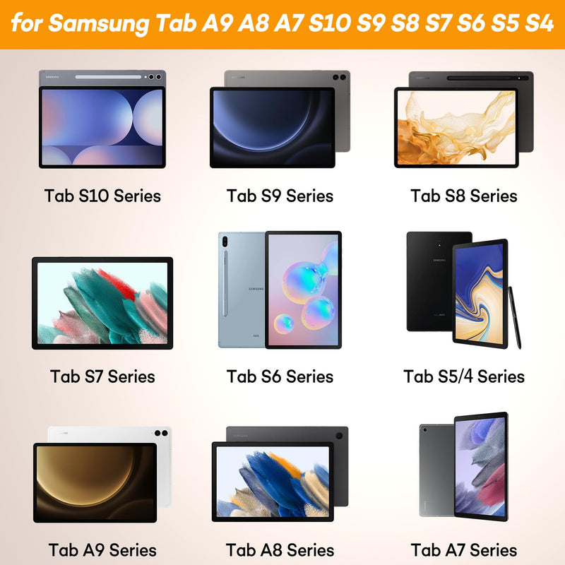 Samsung Tablet Fast Charger for Samsung Galaxy Tab A11+/A11plus S11,S10,S9,S8,S7,S6,S5e,S4,A36+,A9+ 11", A7 A8 Tab A 10.1,Tab A 8.4" Samsung Tablet Charger Block Cord (Include USB C Cable 6ft) Purple