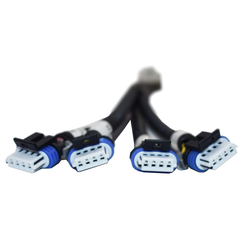 [AUSTRALIA] - A-Team Performance - LSX Ignition Coil Harness Pair 12 Inch and 4 Plugs Relocation - Compatible with Chevy Small Block V8 Gen. 293, 325, 346, 350, 364, 376, 427