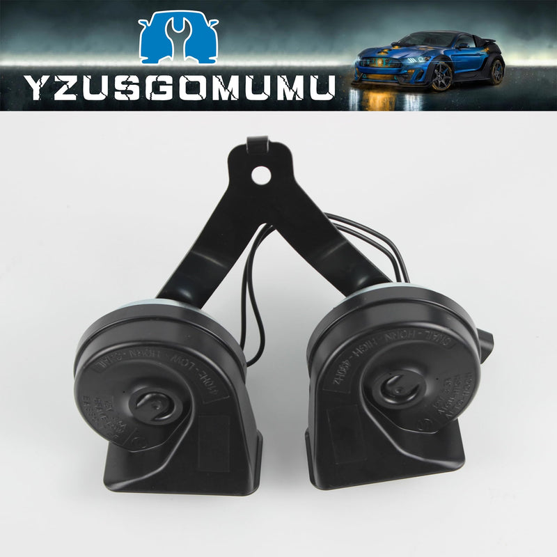 Horn Assembly Dual Note Electric Horn Level 2 Compatible with 2015-2022 Ford F-150 2018-2022 Ford Expedition Replaces# ‎‎FL3Z-13832-C FL3Z-13832-B FL3Z-13832-A