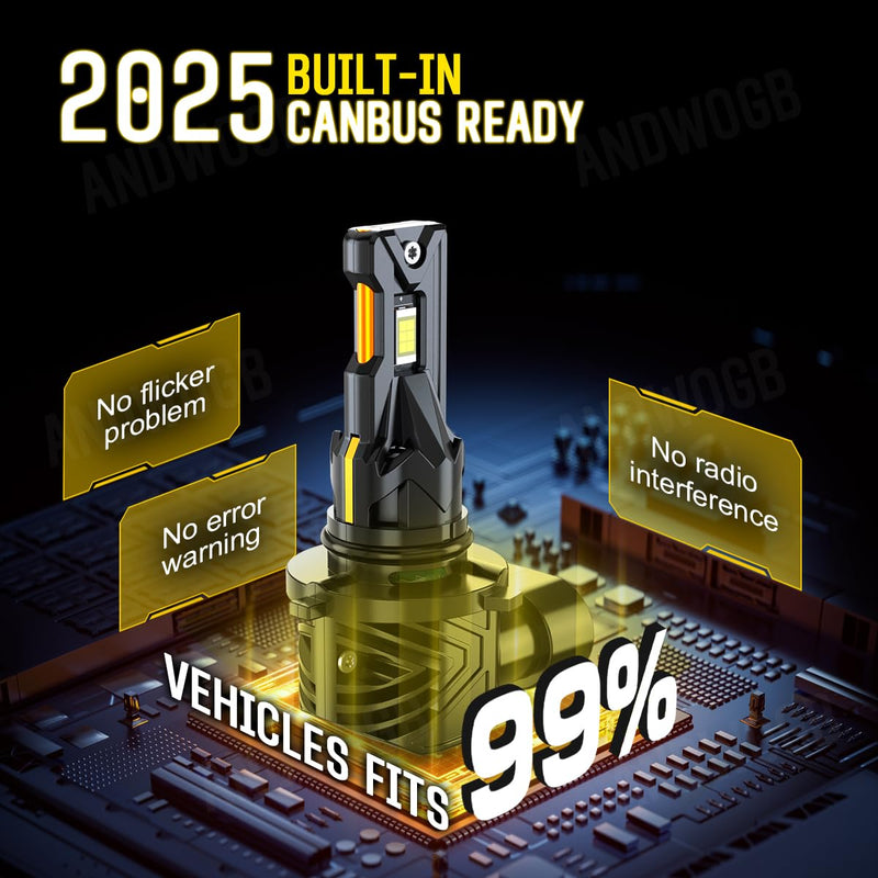 Light Bulbs Compatible for 1999 2000 2001 2002 2003 2004 2005 2006 Chevy Silverado 1500 Lights 2500HD 3500 Off-road High Low Beam, Plug n Play, 48000 Lumens 800% Brightness, Pack of 4 Compatible for 1999-2006 Silverado