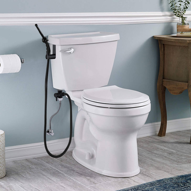 BARROCK Bidet Sprayer for Existing Toilet, Advanced Handheld Ergonomic Jet Spray Set with Precision Water Pressure Control for Muslim Shower/Feminine Hygiene/Pet Cleaning, Matte Black 1