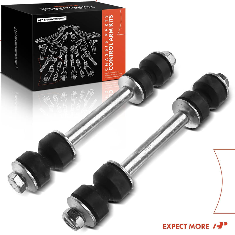 A-Premium 2Pcs Front Sway Bar Links Stabilizer Bar Links, Compatible with Ford F-150 97-03, F-150 Heritage 04, F-250 97-99, Expedition 97-02, Lincoln Navigator 98-02, Blackwood 02