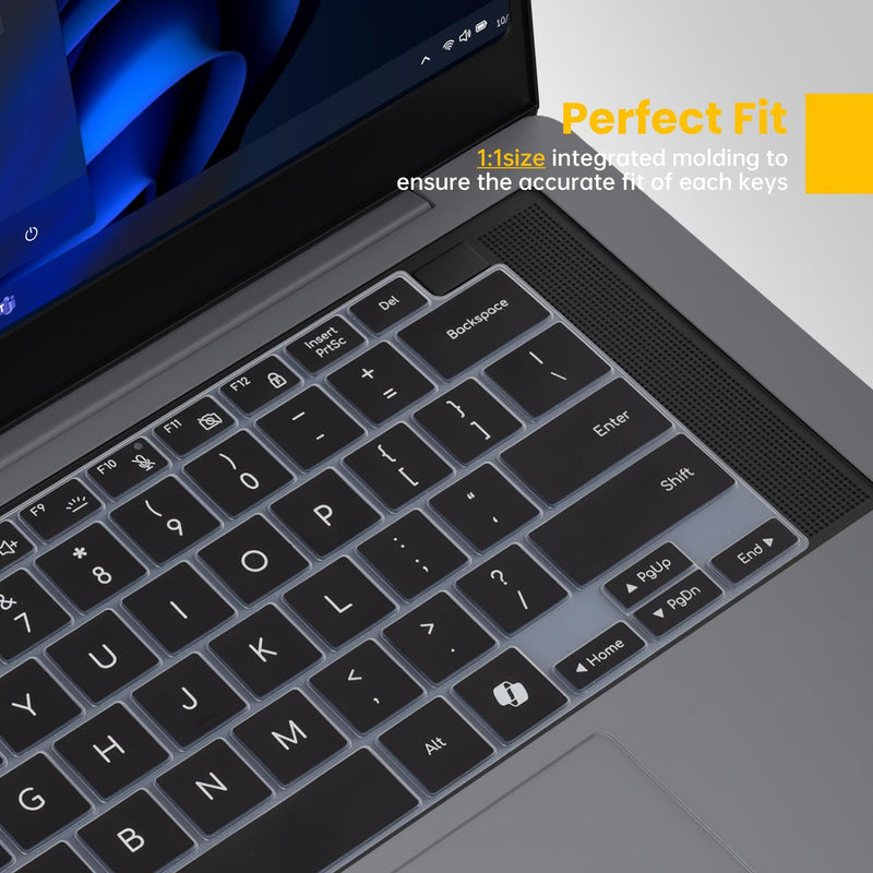 Keyboard Cover Skin for 2026 Samsung Galaxy Book 6 NP944XJG NP744BJG 14", Galaxy Book6 Pro/Ultra 14 & 16 inch NP944XJG NP964XJG NP964UJG Laptop Keyboard Protector(Not Fit GalaxyBook 5/4/3), Black